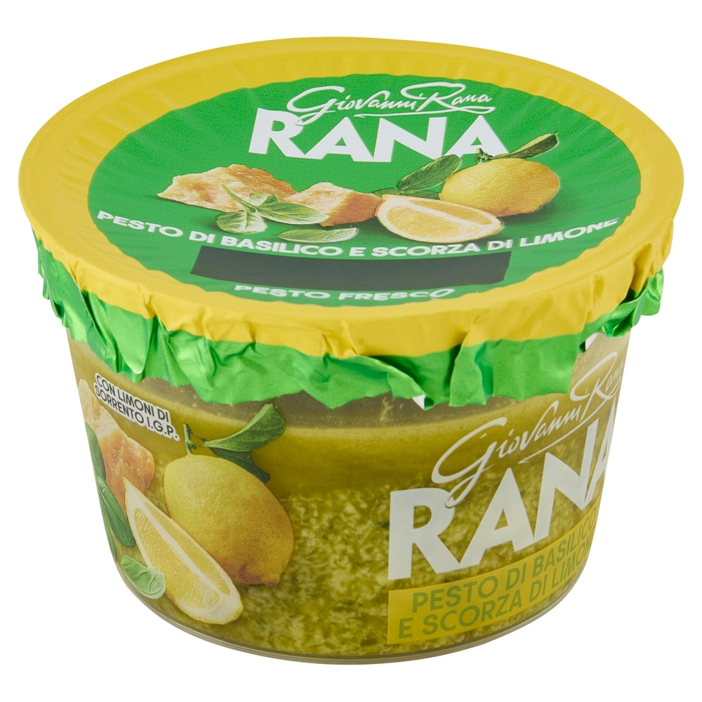 Giovanni Rana Pesto di Basilico e Scorza di Limone Pesto Fresco 130 g